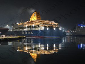 01 ΠΑΠΠΑΣ BLUE STAR DELOS ΠΡΩΤΟ ΠΛΟΙΟ ΛΙΜΑΝΙ ΠΕΙΡΑΙΑ 01-01-2024