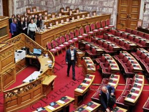 06 ΤΑΣΟΥΛΑΣ ΜΗΤΣΟΤΑΚΗΣ ΣΤΑΙΚΟΥΡΑΣ ΔΕΝΔΙΑΣ ΧΑΤΖΗΔΑΚΗΣ ΚΑΚΛΑΜΑΝΑΚΗΣ ΟΡΚΩΜΟΣΙΑ ΠΡΟΕΔΡΟΥ ΔΗΜΟΚΡΑΤΙΑΣ ΒΟΥΛΗ 13-03-2025