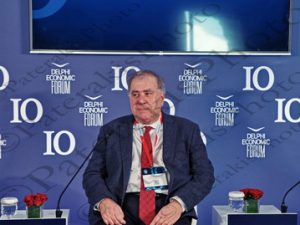 14 ΠΑΠΑΣΤΑΥΡΟΥ ΤΣΑΦΟΣ PYATT ΓΡΑΦΑΚΟΣ GALLI ΜΑΝΟΣ ΜΑΥΡΟΣ ΣΙΦΝΑΙΟΣ ΑΛΕΞΟΠΟΥΛΟΣ ΡΗΓΑΣ DELPHI ECONOMY FORUM X 2η ΜΕΡΑ ΙΑΝΘΗ AMALIA HOTEL 10-04-2025