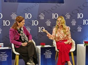 16 ΓΡΑΜΜΑΤΙΔΗΣ ΜΠΑΛΤΑΣ ΜΠΟΥΝΤΟΥΡΗΣ DELPHI ECONOMY FORUM X 2η ΜΕΡΑ ΕΡΜΗΣ AMALIA HOTEL 10-04-2025