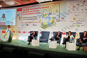 01 ΓΕΩΡΓΙΑΔΗΣ ΚΑΡΑΜΑΝΛΗΣ ΜΗΤΑΡΑΚΗΣ ΓΕΩΡΓΑΝΤΑΣ THE SIXTH SUSTAINABILITY SUMMIT ECONOMIST DIVANI APOLLON ΚΑΒΟΥΡΙ 2η ΜΕΡΑ 01-12-2022