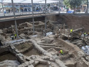 03 ΑΡΧΑΙΟΤΗΤΕΣ ΕΛΛΗΝΙΚΟ ΜΕΤΡΟ ΣΤΑΘΜΟΣ ΑΓ ΣΟΦΙΑ ΘΕΣΣΑΛΟΝΙΚΗ 04-10-2023