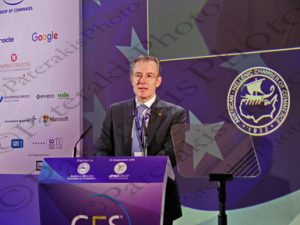 04 ΣΚΥΛΑΚΑΚΗΣ ΧΑΤΖΗΔΑΚΗΣ TSUNIS ΠΡΕΣΒΗΣ ΗΠΑ ΕΛΛΗΝΟΑΜΕΡΙΚΑΝΙΚΟ ΕΠΙΜΕΛΗΤΗΡΙΟ CES 2022 INTERCONTINENTAL 05_06-12-2022