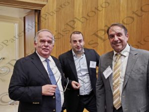 05 ΠΑΠΠΑΣ ΒΑΦΕΙΑΣ ΠΑΤΙΤΣΑΣ ΧΑΤΖΗΠΑΤΕΡΑΣ ΚΟΥΣΤΑΣ ΚΑΛΟΓΗΡΑΤΟΣ ΠΙΤΤΑΣ 25th ANNUAL GREEK SHIP FINANCE FORUM MARINE MONEY ΕΥΓΕΝΙΔΕΙΟ ΙΔΡΥΜΑ 17-10-2023