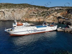 05 ΠΟΡΦΥΡΟΥΣΑ TRITON FERRIES ΛΙΜΑΝΙ ΠΟΤΑΜΟΣ ΑΝΤΙΚΥΘΗΡΑ DRONE 02-08-2022