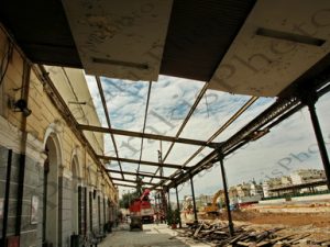 07 ΑΠΟΣΥΝΑΡΜΟΛΟΓΗΣΗ ΣΤΕΓΑΣΤΡΟ ΕΡΓΑ ΑΝΑΜΟΡΦΩΣΗΣ ΣΤΑΘΜΟΣ ΛΑΡΙΣΗΣ ΑΘΗΝΑ 07-04-2023