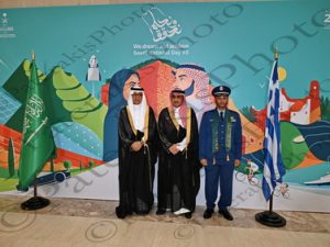 11 ΔΕΝΔΙΑΣ ΤΣΙΑΡΑΣ ΦΡΑΓΚΟΓΙΑΝΝΗΣ ΦΛΩΡΟΣ SAAD ALAMMAR ΔΕΞΙΩΣΗ 93η ΕΠΕΤΕΙΟΣ ΙΔΡΥΣΗΣ ΣΑΟΥΔΙΚΗ ΑΡΑΒΙΑ INTERCONTINENTAL 25-09-2023