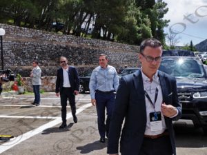 12 ΤΣΙΠΡΑΣ ΣΤΑΙΚΟΥΡΑΣ ΑΧΤΣΙΟΓΛΟΥ ΚΕΡΑΜΕΩΣ ΤΣΑΚΙΡΗΣ TSUNIS DELPHI ECONOMIC FORUM VIII 1η ΜΕΡΑ AMALIA HOTEL 26-04-2023