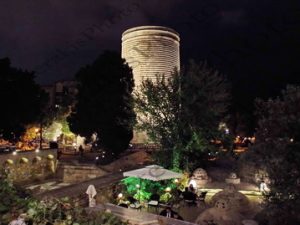 14 MAIDEN TOWER ΠΟΡΤΑ ΦΑΝΟΣΤΑΤΗΣ OLD CITY BAKU ΑΖΕΡΜΠΑΙΤΖΑΝ 11-11-2024