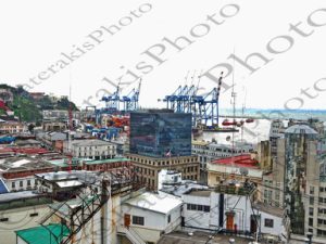 15 ΠΑΝΟΡΑΜΙΚΗ ΘΕΑ ΛΙΜΑΝΙ ΓΕΡΑΝΟΓΕΦΥΡΕΣ ΛΟΦΟΣ HILL VALPARAISO ΧΙΛΗ 02-08-2024