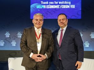 15 ZAEV XIAO ΠΑΥΛΟΠΟΥΛΟΣ ΣΚΡΕΚΑΣ ΧΑΤΖΗΔΑΚΗΣ ΠΑΠΑΘΑΝΑΣΗΣ ΣΙΑΜΙΣΙΗΣ ΜΑΝΟΥΣΑΚΗΣ GALLI DELPHI ECONOMIC FORUM VIII 3η ΜΕΡΑ ΕΥΡΩΠΑΙΚΟ ΚΕΝΤΡΟ ΠΟΛΙΤΙΣΜΟΥ ΔΕΛΦΩΝ 28-04-2023