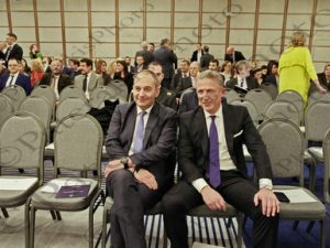 16 ΠΛΑΚΙΩΤΑΚΗΣ ΚΕΡΑΜΕΩΣ ΚΑΤΣΑΦΑΔΟΣ ΔΟΥΝΙΑ TSUNIS ΠΡΕΣΒΗΣ ΗΠΑ ΚΟΠΗ ΠΙΤΑΣ PROPELLER CLUB GRAND HYATT 23-01-2023