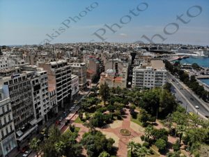 22 ΤΙΤΑΝΕΙΟΣ ΚΗΠΟΣ ΑΓ ΣΠΥΡΙΔΩΝΑΣ ΠΑΝΟΡΑΜΙΚΗ ΠΕΙΡΑΙΑΣ DRONE 25-05-2023