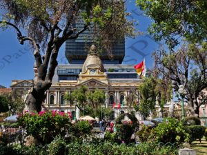 25 ΠΡΟΕΔΡΙΚΟ ΜΕΓΑΡΟ ΓΕΡΟΥΣΙΑ ΚΑΘΕΔΡΙΚΟΣ ΝΑΟΣ GOVERNMENT PALACE CATHEDRAL BASILICA PLURINATIONAL LEGISLATIVE ASSEBLY PLAZA MORILLO LA PLAZ ΒΟΛΙΒΙΑ 03-08-2024