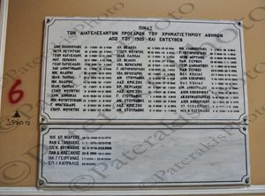 28 ΔΙΑΤΕΛΕΣΑΝΤΕΣ ΠΡΟΕΔΡΟΙ ΧΡΗΜΑΤΙΣΤΗΡΙΟΥ ΑΘΗΝΩΝ ΧΑΑ ΑΠΟ ΤΟ 1905 ΠΑΛΑΙΟ ΧΡΗΜΑΤΙΣΤΗΡΙΟ ΣΟΦΟΚΛΕΟΥΣ 8-10 ΑΘΗΝΑ 22-10-2024