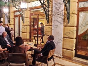 01 ΜΠΑΚΟΓΙΑΝΝΗΣ ΤΣΙΛΙΔΗΣ ΜΑΡΟΥΤΣΟΣ ΚΕΛΑΙΔΙΤΗΣ 121th SEMI ANNUAL MEETING OF ECTAA WELCOME COCTAIL ELECRA PALACE 07-10-2020