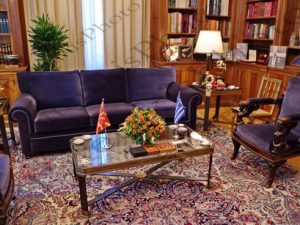 04 PENDAROVSKI ΠΡΟΕΔΡΟΣ Β ΜΑΚΕΔΟΝΙΑΣ ΣΑΚΕΛΛΑΡΟΠΟΥΛΟΥ ΦΡΑΓΚΟΓΙΑΝΝΗΣ ΕΠΙΣΗΜΗ ΕΠΙΣΚΕΨΗ ΥΠΟΔΟΧΗ ΔΙΕΥΡΥΜΕΝΕΣ ΠΡΟΕΔΡΙΚΟ 05-10-2021