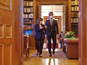 05 PENDAROVSKI ΠΡΟΕΔΡΟΣ Β ΜΑΚΕΔΟΝΙΑΣ ΜΗΤΣΟΤΑΚΗΣ ΔΕΝΔΙΑΣ ΦΡΑΓΚΟΓΙΑΝΝΗΣ ΕΠΙΣΗΜΗ ΕΠΙΣΚΕΨΗ ΔΙΕΥΡΥΜΕΝΕΣ ΜΑΞΙΜΟΥ 05-10-2021