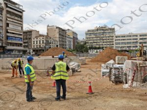 09 ΚΑΡΑΜΑΝΛΗΣ Κ ΜΩΡΑΛΗΣ ΤΑΧΙΑΟΣ ΚΟΥΡΕΤΑΣ ΜΙΤΖΑΛΗΣ ΑΤΤΙΚΟ ΜΕΤΡΟ ΕΠΙΘΕΩΡΗΣΗ ΕΡΓΩΝ ΣΤΑΘΜΟΣ ΜΕΤΡΟ ΔΗΜΟΤΙΚΟ ΘΕΑΤΡΟ ΠΕΙΡΑΙΑΣ 14-06-2021