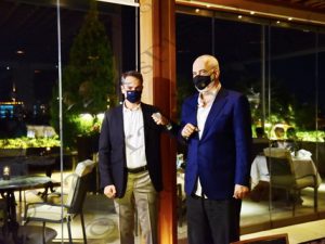 09 RAMA ΠΡΩΘΥΠΟΥΡΓΟΣ ΑΛΒΑΝΙΑΣ ΜΗΤΣΟΤΑΚΗΣ ΔΕΝΔΙΑΣ ΔΕΙΠΝΟ ΜΑΞΙΜΟΥ 15-09-2020