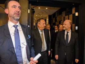 11 MOSCOVICI ΕΠΙΤΡΟΠΟΣ ΕΕ ΧΡΙΣΤΟΔΟΥΛΑΚΗΣ ΔΟΥΚΑΣ ΕΛΛΗΝΟΓΑΛΛΙΚΟ ΕΠΙΜΕΛΗΤΗΡΙΟ GRAND HYATT ATHENS 16-01-2019