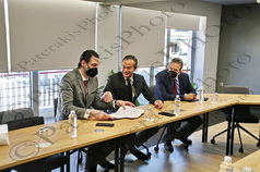 11 ΤΣΙΠΡΑΣ ΚΑΡΑΝΙΚΑΣ ΚΑΦΟΥΝΗΣ ΚΑΠΡΑΛΟΣ ΕΣΕΕ ΓΡΑΦΕΙΑ ΣΥΡΙΖΑ 22-02-2022