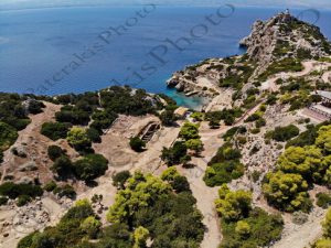 18 ΗΡΑΙΟΝ ΦΑΡΟΣ ΜΕΛΑΓΚΑΒΙ ΠΕΡΑΧΩΡΑ ΚΟΡΙΝΘΙΑ DRONE 13-08-2020