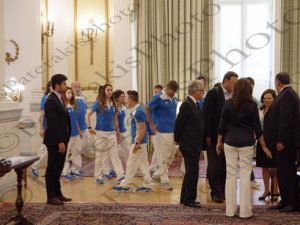 03 ΠΑΥΛΟΠΟΥΛΟΣ ΥΠΟΔΟΧΗ ΟΛΥΜΠΙΟΝΙΚΩΝ ΡΙΟΥ ΕΟΑ ΠΡΟΕΔΡΙΚΟ ΜΕΓΑΡΟ 25-08-2016