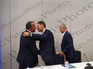 08 ΜΗΤΣΟΤΑΚΗΣ ΧΑΤΖΗΔΑΚΗΣ ΣΤΑΙΚΟΥΡΑΣ ΜΙΧΑΛΟΣ ΣΥΝΑΝΤΗΣΗ ΜΕ ΚΕΝΤΡΙΚΗ ΕΝΩΣΗ ΕΠΙΜΕΛΗΤΗΡΙΩΝ ΕΛΛΑΔΟΣ ΝΔ 07-09-2017