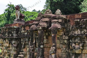 117 ΝΑΟΣ ΕΛΕΦΑΝΤΩΝ TERRACE OF THE ELEPHANTS ANGKOR THOM CANBODIA 23-08-2018