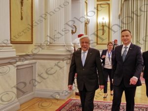 14 DUDA ΠΡΟΕΔΡΟΣ ΠΟΛΩΝΙΑΣ ΠΑΥΛΟΠΟΥΛΟΣ ΚΟΥΡΟΥΜΠΛΗΣ ΥΠΟΔΟΧΗ ΠΑΡΑΣΗΜΟΦΟΡΗΣΗ ΔΙΕΥΡΥΜΕΝΕΣ ΣΥΝΟΜΙΛΙΕΣ ΠΡΟΕΔΡΙΚΟ 20-11-2017