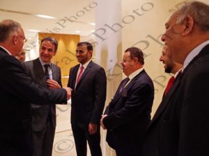 14 ΤΣΙΠΡΑΣ ΜΗΤΣΟΤΑΚΗΣ ΚΑΤΡΟΥΓΚΑΛΟΣ KHOURY ΔΕΙΠΝΟ  3rd EU ARAB WORLD SUMMIT HILTON 29-10-2018