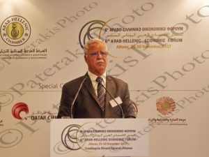 23 ΔΡΑΓΑΣΑΚΗΣ ΚΑΤΡΟΥΓΚΑΛΟΣ ΜΠΟΛΑΡΗΣ 6th ARAB HELLENIC ECONOMIC FORUM DIVANI CARAVEL 29_30-11-2017