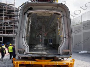 41 ΜΕΤΑΦΟΡΑ ΣΥΡΜΟΥ HITACHI ΜΕΤΡΟ ΑΜΑΞΟΣΤΑΣΙΟ ΠΥΛΑΙΑ ΘΕΣΣΑΛΟΝΙΚΗ 16-05-2019