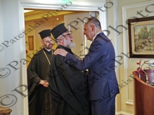 11 ΒΑΡΘΟΛΟΜΑΙΟΣ ΠΑΤΡΙΑΡΧΗΣ ΚΩΝΣΤΑΝΤΙΝΟΥΠΟΛΕΩΣ ΓΕΡΑΠΕΤΡΙΤΗΣ ΠΑΠΑΔΟΠΟΥΛΟΥ ΓΕΥΜΑ KING GEORGE 07-05-2026