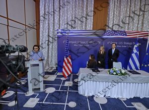 0703 RUBIO ΥΠ ΕΞΩΤΕΡΙΚΩΝ ΗΠΑ USA ΔΕΝΔΙΑΣ ΘΕΟΧΑΡΗΣ ΠΑΠΑΔΟΠΟΥΛΟΥ ΜΕΝΔΩΝΗ ΧΟΥΠΗΣ GUILFOYLE ΚΟΥΤΟΥΛΑΚΗΣ ΣΥΣΚΕΨΗ ΥΠΟΓΡΑΦΗ ΣΥΜΦΩΝΙΑΣ ILISSIAN 07-10-2026